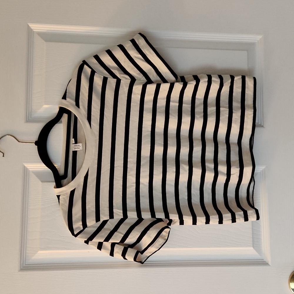 & Other Stories Cropped Crew Neck T-Shirt